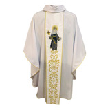 Casula Sacerdotal Bordado Santa Rita De Cássia