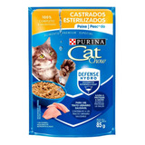 Cat Chow Sachê Gato Adulto Castrado