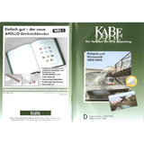 Catalogo Alemão K A B E Material Numismático / Filatelico