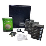 Catálogo Amigo + Pasta 600 Moeda + 600 Coin Holder + Brindes