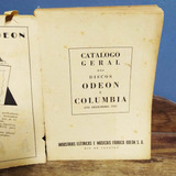Catálogo Com Todos Os Discos Dos Selos Odeon E Columbia