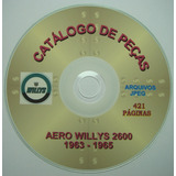 Catalogo De Pecas Aero Willys 2600