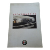 Catalogo Do Alfa Romeo De 1975