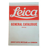 Catálogo Reprint Orig Leitz Leica General