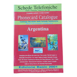 Catálogo Telefônico Dos Cartões Da Argentina.