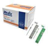 Cateter Intravenoso P/ Piercing 16g/18g Caixa 100und Medix