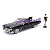 Catwoman Mulher Gato 1959 Cadillac Coupe Deville Jada 1/24