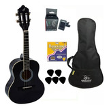 Cavaco Giannini Acustico Cs14 Bk + Kit