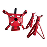 Cavalete Automotivo + Suporte De Motor 4/6 Cc