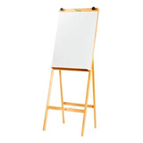 Cavalete Flip Chart Quadro Branco Madeira Bloco Papel 1,80m
