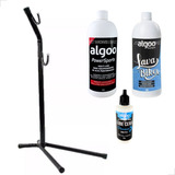 Cavalete Pé De Galinha Manutenção Bike +cera Algoo +limpeza