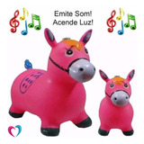 Cavalinho Upa Upa Pocoto Musical Infantil Inflavél C/inmetro