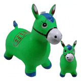 Cavalo Upa Upa Com Som E Luz Led Cavalinho Infantil Verde Cor Outro