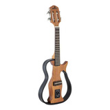 Cavaquinho Marquês Vazado Silent Eletro Acústico Cor Ca-75 Natural
