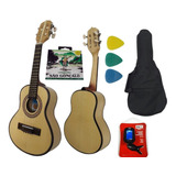 Cavaquinho Toks Profissional Elétrico 111 Marfim Cx 7 +kit