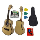 Cavaquinho Toks Profissional Elétrico 111 Marfim Cx 7 +kit