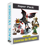 Caverna Do Dragão, Super Pack - Arquivo Stl - Impressora 3d