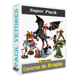 Caverna Do Dragão Set Completo Arquivo Stl Impressora 3d