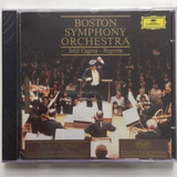 Cd - Boston Symphony Orquestra - Seiji Ozaia - Regente