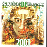 Cd - Carnaval 2001 - Sambas De Enredo Do Rj - Lacrado