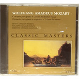 Cd - Classic Masters - Wolfgang Amadeus Mozart Concerto 22
