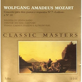 Cd - Classic Masters Wolfgang Amadeus Mozart Concerto 7 & 10
