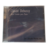 Cd - Claude Debussy - Doze Estudos Para Piano - Lacrado