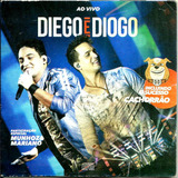 Cd / Diego E Diogo = Ao Vivo (incl.  Cachorrão ) ( Ed. Promo