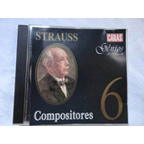 Cd -  Gênios Da Música : Strauss - Novo E Lacrado 