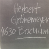 Cd - Herbert Gronemeyer - 630 Bochum - Importado