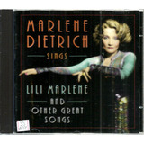 Cd / Marlene Dietrich = Sings Lili Marlene & Other (import)