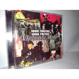 Cd - Racionais Mc´s - 1000 Trutas 1000 Tretas - Original