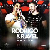 Cd / Rodrigo & Ravel = Ao Vivo Em Maringá - ( Edição Promo )