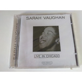 Cd - Sarah Vaughan  Live