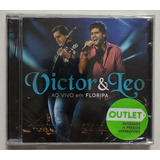 Cd - Victor & Leo - ( Ao Vivo Em Floripa ) - Novo Lacrado