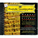 Cd / Wagner - Wesendonck Lieder