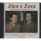 Cd - Zico E Zeca -