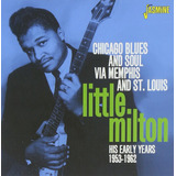  Cd: Chicago Blues And Soul Via Memphis E St Louis - Seus Pr