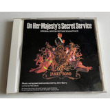 Cd 007 On Her Majesty's Secret Service Soundtrack 1969 Imp
