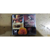 Cd 5 Gênios Da Música Clássica