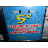 Cd  5º Festival De Samba