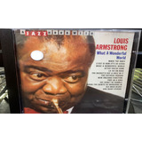 Cd A Jazz Hour With Louis Armstrong What A Wonderful Frete*