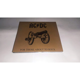 Cd Ac/dc - For Those About To Rock - Original Frete Grátis