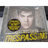 Cd Adam Lambert - Trespassing - Deluxe Edition Lacrado