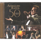 Cd Agnaldo Rayol - 50 Anos Depois (fx. Ave Maria) Orig. Novo