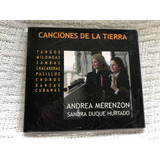 Cd Andrea Merenzon Sandra Hurtado Canciones De La Tierra