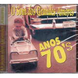 Cd Anos 70 - O Som Dos Grandes Amores Abs 1970