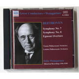 Cd Beethoven Symphonies 7 & 8