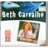 Cd Beth Carvalho - Ao Vivo