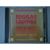 Cd Bob Marley/ Peter Tosh/ Jimmy Cliff- Reggae Legends